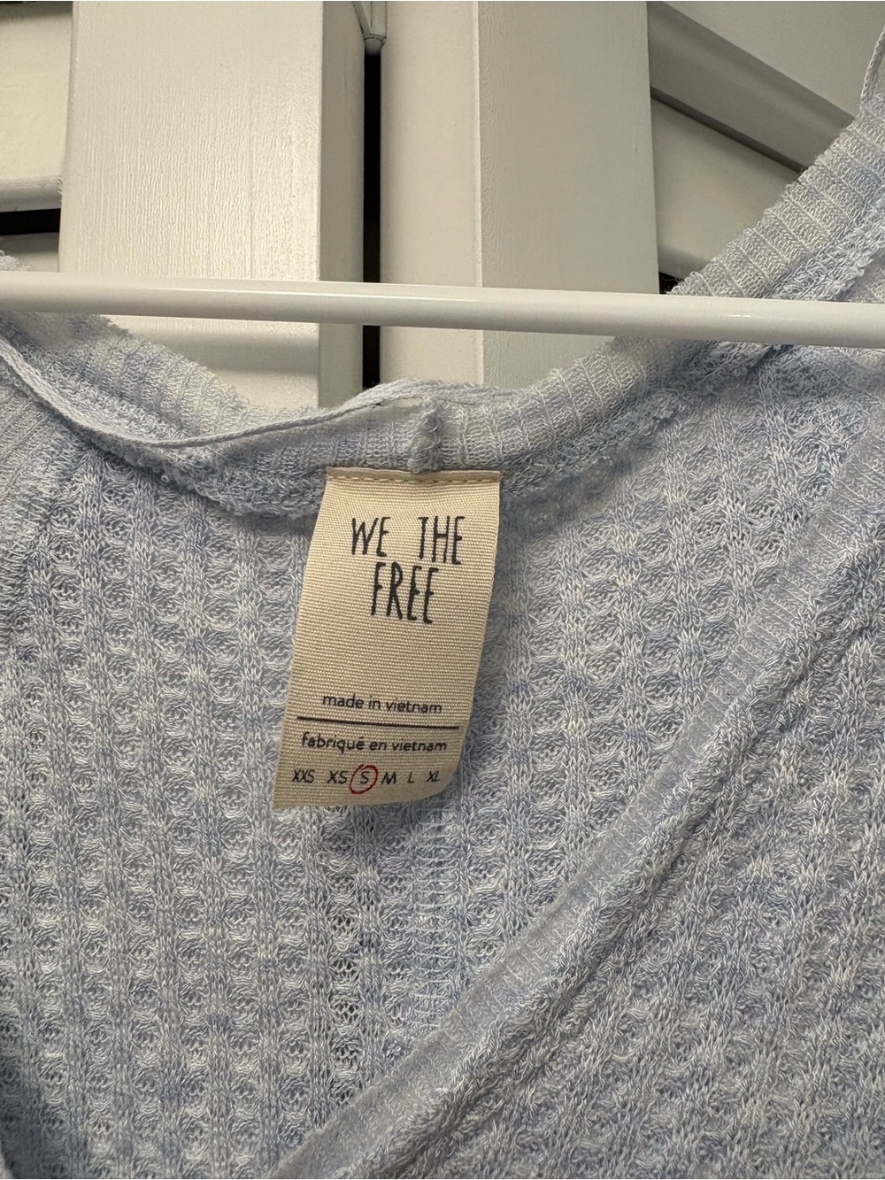 Free People Catalina Thermal Tunic Cloud Heather Size Small - Picture 6 of 6